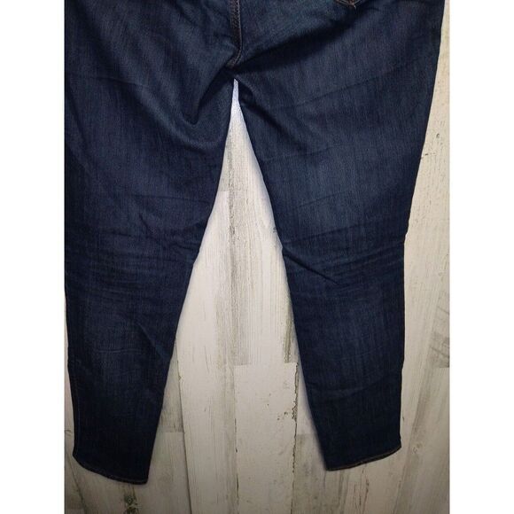 LOFT Women's Modern Skinny Dark Wash Jeans Size 27/4 - Picture 6 of 8